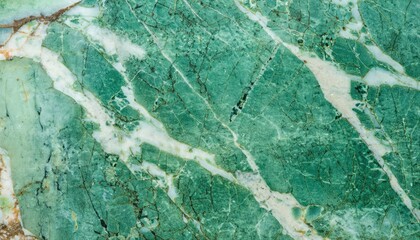 Close-up of green marble polished surface