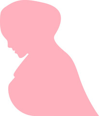 Beautiful Hijab Silhouette, beauty hijab vector