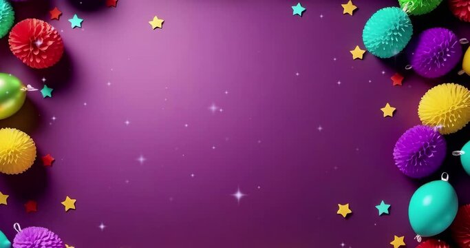 pinatabackground for april fool, birthday party. copy space for text