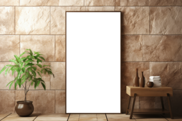 A PNG file presented as a close-up mockup against a stone wall, offering a textured and rustic backdrop for showcasing designs or artwork with a raw and earthy aesthetic.