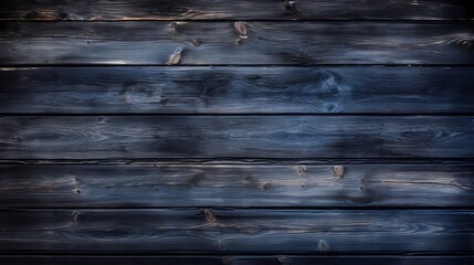 Timeless navy blue vintage wooden board with a seamless texture, evoking a sense of sophistication.