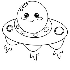 cartoon alien