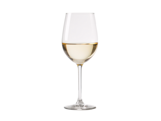 a glass of white wine