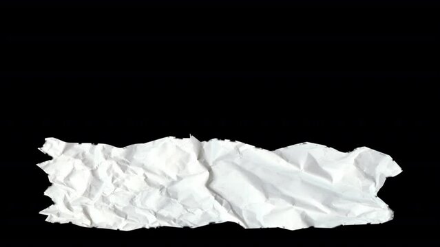 This motion graphics pack includes a paper jam wrinkled-styled lower third for your video titles and a presentation card background with the alpha channel embedded.