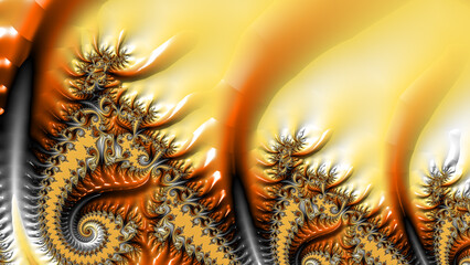 ochre, tawny, brown, beige, golden brown, golden, gold, intricate pattern, intricate, fragile, yellow, complex, surreal, futuristic, modern, swirl pattern, textured, graphic, striped, psychedelic, ora