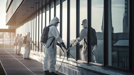 commercial building cleaning services