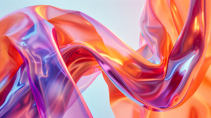 A vibrant spectacle of motion and color, where abstract waves ebb and flow, crafting a canvas of dynamic beauty and the endless dance of imagination