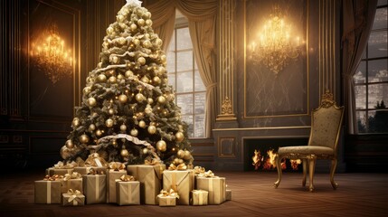christmas elegant holiday background