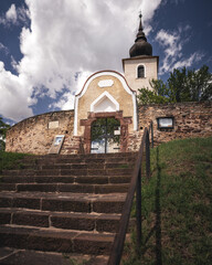 Medieval church in Balatonalmádi, Hungary