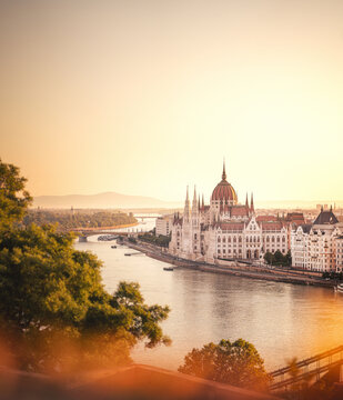 The Hungarian Parliament in Budapest