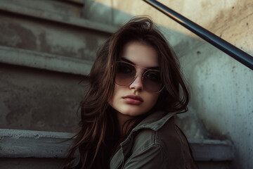 Fototapeta premium Daily lifestyle photography, Outdoor shoot portrait style