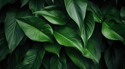 Sophisticated Leafy Green Seamless Design