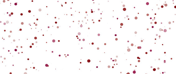 Glittering confetti on a transparent background. Holiday confetti png. red confetti falls from the sky.