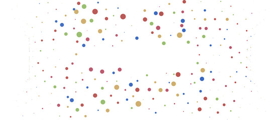 Obraz premium confetti png. Gold confetti falls from the sky.