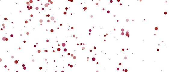 Glittering confetti on a transparent background. Holiday confetti png. red confetti falls from the sky.