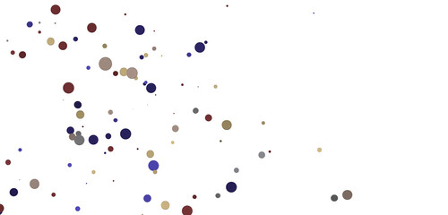 Mesmeric Shower: Mesmeric 3D Illustration Depicting Mesmerizing gold Confetti Rain