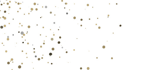 Mesmeric Shower: Mesmeric 3D Illustration Depicting Mesmerizing gold Confetti Rain