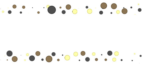 gold  Shower: Dynamic 3D Illustration of Dancing gold Confetti
