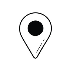 location love icon with white background vector
