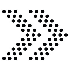 Arrow icon. Modern simple arrow or cursor. Directional arrow flat style isolated on white background. Vector illustration