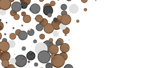 Shimmering Bliss: Mesmeric 3D Illustration Depicting Glistening gold Confetti