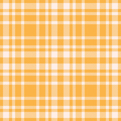 Plaid texture fabric of vector seamless background with a textile check pattern tartan.