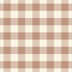 Conceptual textile vector background, kid fabric tartan plaid. Intense seamless check pattern texture in pastel and old lace colors.