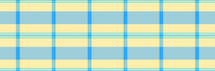 Furry tartan check textile, cross vector pattern seamless. Italian background texture plaid fabric in light and yellow colors.