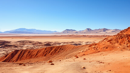 Fototapeta na wymiar View of the Desert
