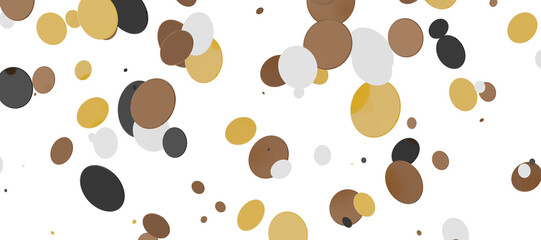 confetti png. Gold confetti falls from the sky. Glittering confetti on a transparent background. Holiday,