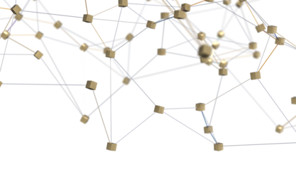 network structure - abstract design connection