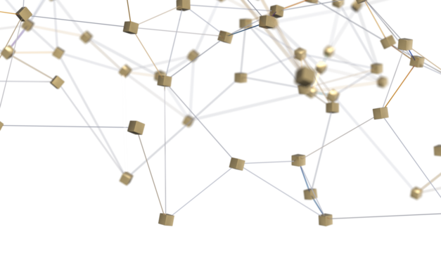 network structure - abstract design connection