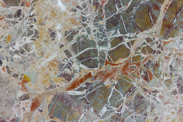 texture of a polished red marble slab close-up
