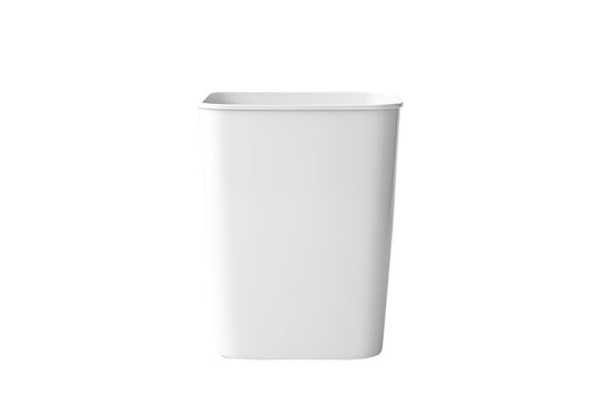 Desk Trash Can Showcase Isolated On Transparent Background