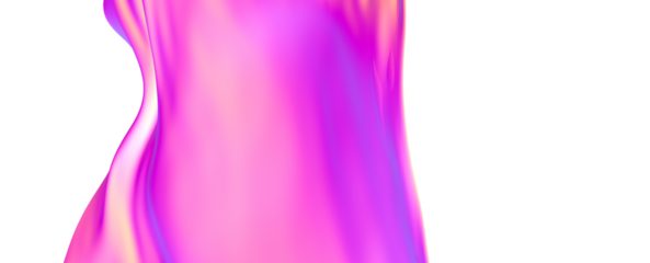 Abstract purple cloth swaying in the wind