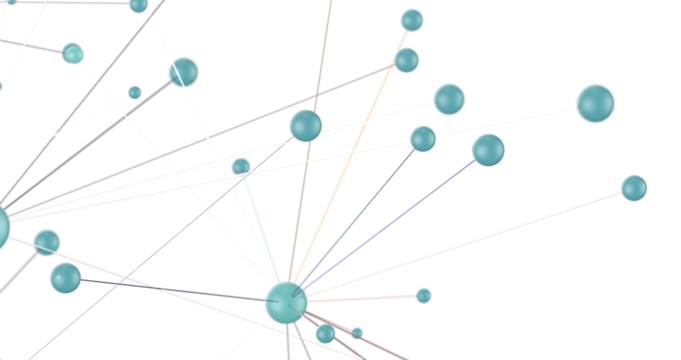 network structure - abstract design connection