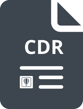 CDR file transparent icon