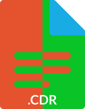 CDR icon Curious Blue and Malachite