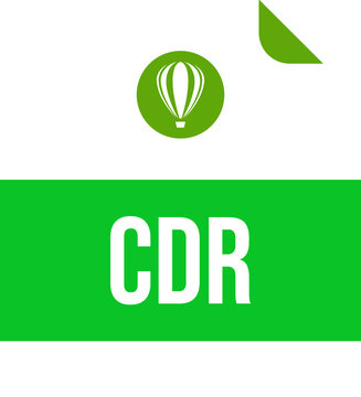 CDR  File Icon Fill Crisp corners