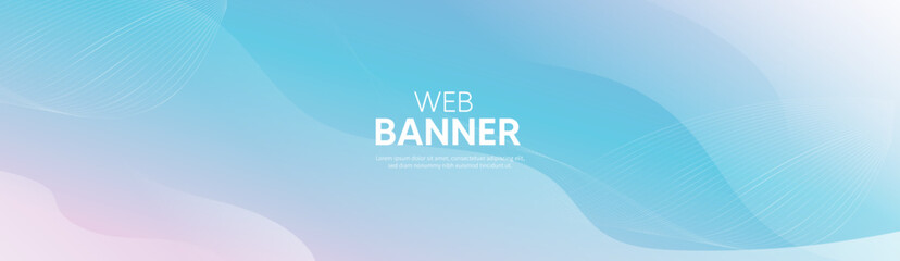 Abstract blue background with waves