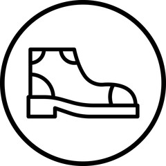 Hiker Boots Icon Style