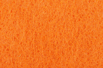 Texture of orange sponge background - 734856152