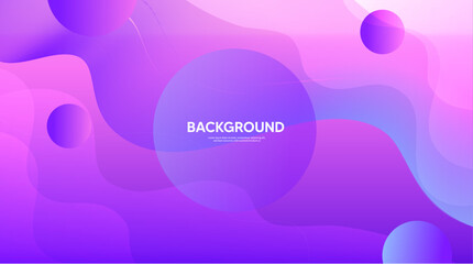 abstract background with circles Purple background, Vector