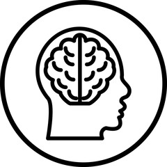 Brain Icon Style