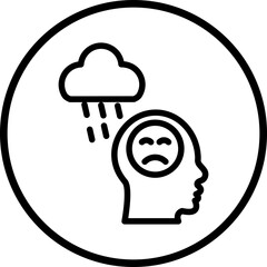 Depression Icon Style