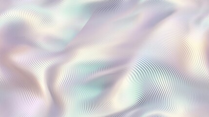 Abstract holographic wavy seamless background, vibrant digital art concept.