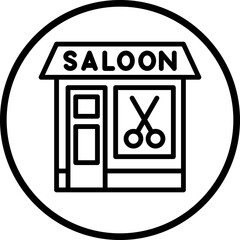 Beauty Salon Icon Style