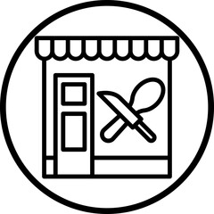 Restaurant Icon Style