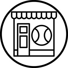 Sports Shop Icon Style
