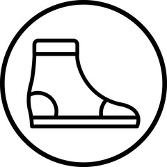 Diving Boots Icon Style